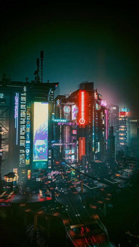 Night city cyberpunk
