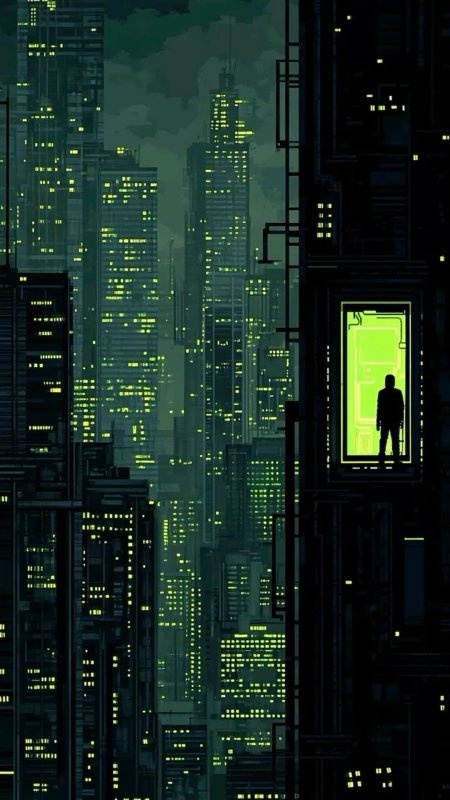 Cyberpunk city