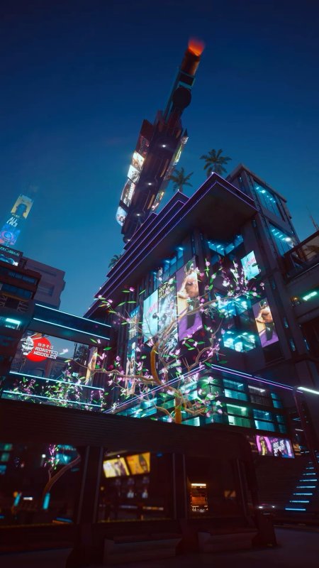 Город найт сити cyberpunk