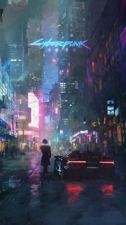 Cyberpunk неон