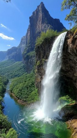 Beautiful waterfall