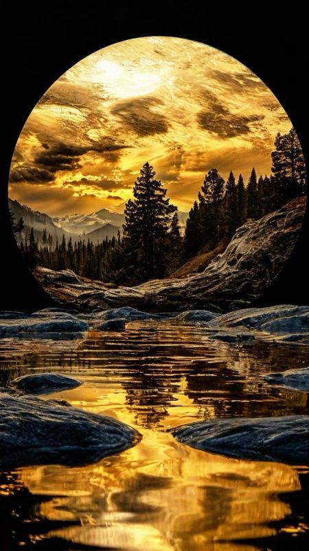 Фон пейзаж скачать фон 1080 x 1920