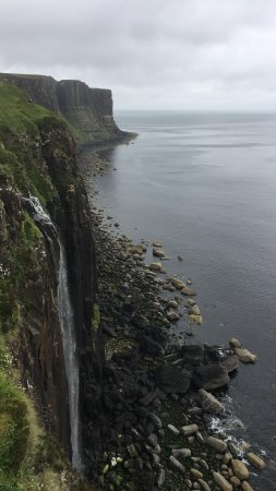 Водопад на острове кильдин