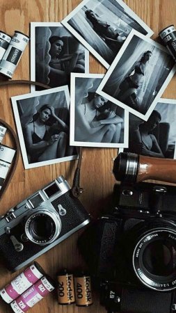 Эстетичный фотоаппарат