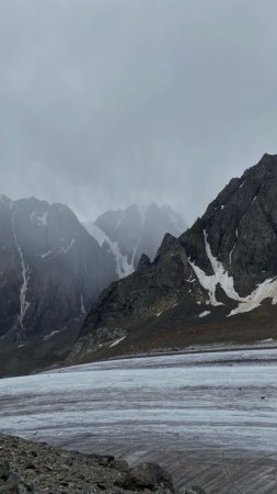 Ледник актру горный алтай скачать фон 720 x 1280