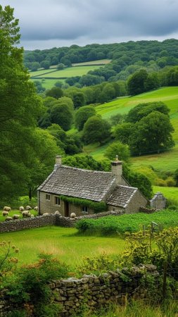 Idyllic countryside