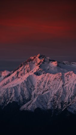 Горы пейзаж скачать фон 2160 x 3840