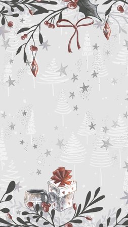 Новогодний фон для открытки лаконичный скачать фон 1424 x 2532