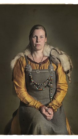Одежда викингов женская