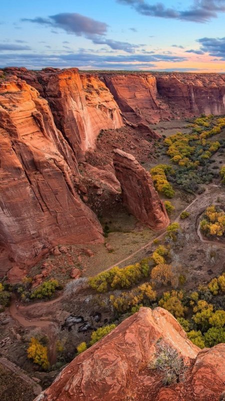 Canyon de chelly arizona скачать фон 1080 x 1920
