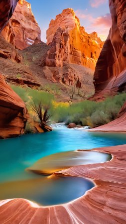Red rock canyon скачать фон 1080 x 1920