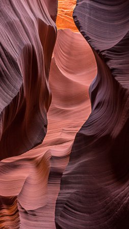 Lower antelope canyon скачать фон 2160 x 3840