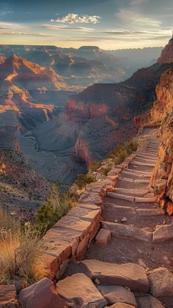 Большой каньон сша скачать фон 720 x 1280