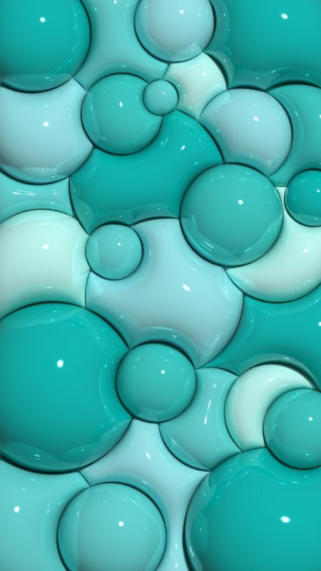 D wallpaper aqua bubbles jelly