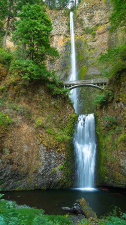 Multnomah falls cascade
