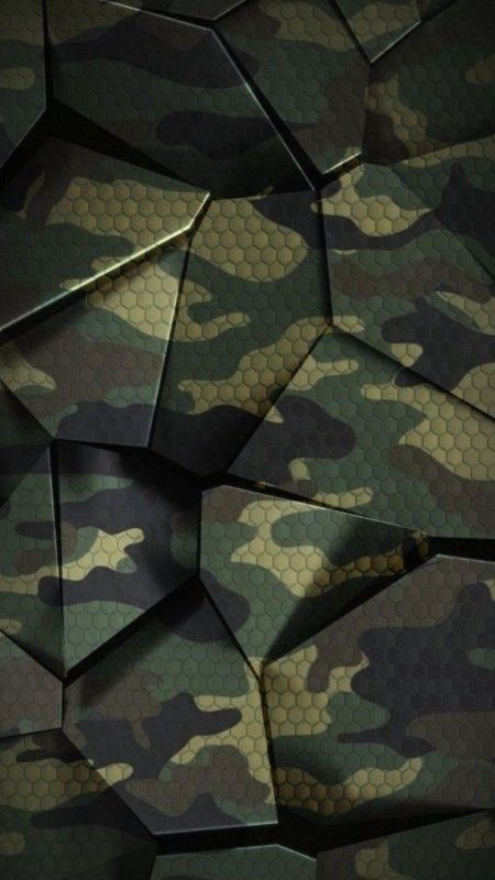 Камуфляж hexagon скачать фон 1080 x 1920