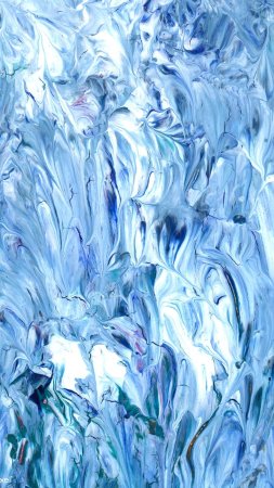Art painting blue texture скачать фон 1424 x 2532