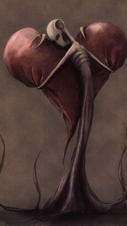 Сердце арт скачать фон 720 x 1280