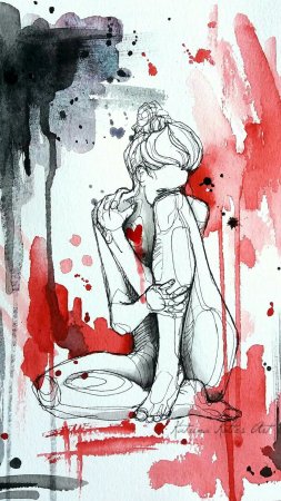 Душевные рисунки скачать фон 1424 x 2532