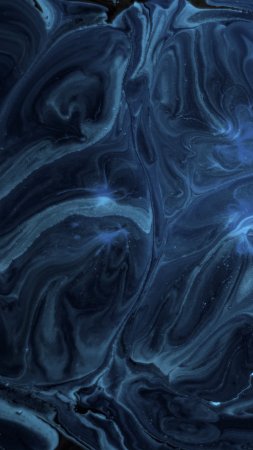 Синие разводы скачать фон 2160 x 3840