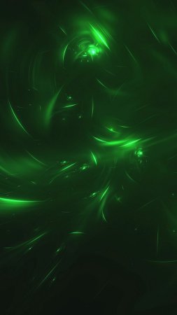 Зеленая абстракция скачать фон 1080 x 1920