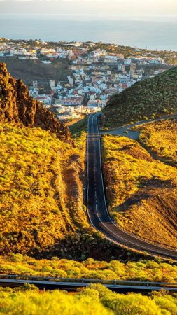 A winding road
