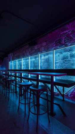Стиль киберпанк в интерьере