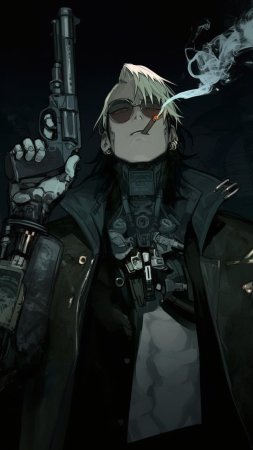 Фантастический аниме арт