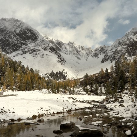 Долина актру осенью