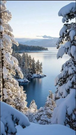 Winter scenery beautiful
