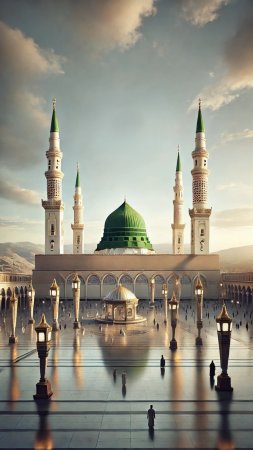 Al masjid nabawi скачать фон 1080 x 1920