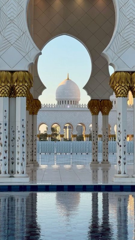 Abu dhabi mosque скачать фон 1080 x 1920