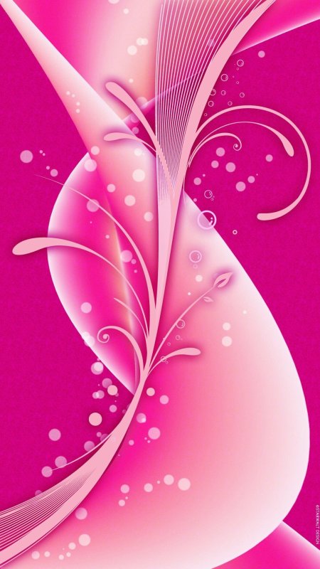 Розовые обои скачать фон 1080 x 1920