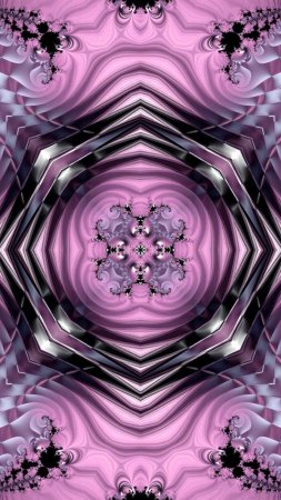 Fractal art скачать фон 1080 x 1920