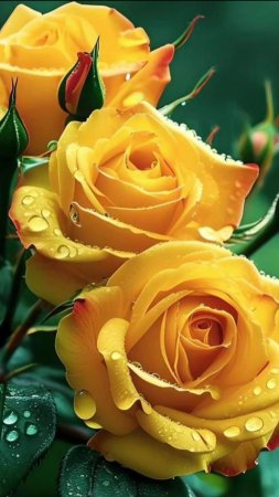 Rosas amarillas