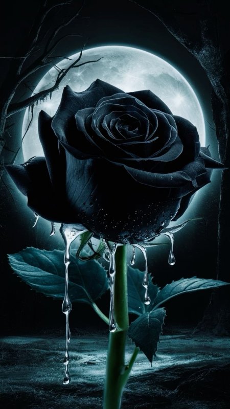 Black rose