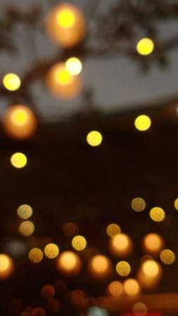 Blurry lights