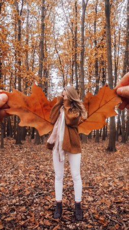 Идеи для фотосессии осенью