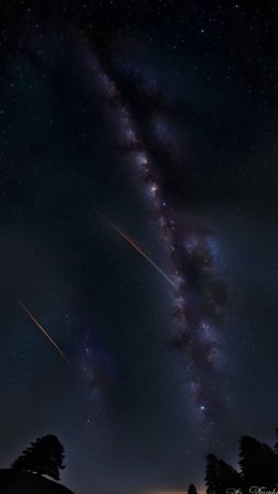 Perseid meteor shower