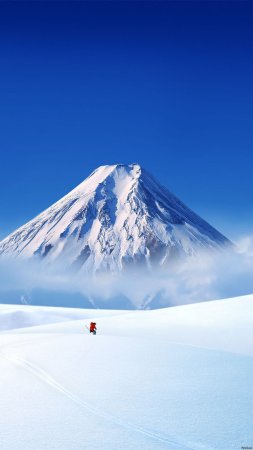 Гора эльбрус скачать фон 2160 x 3840