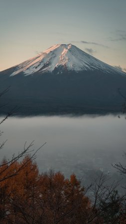 Фудзи гора скачать фон 1080 x 1920
