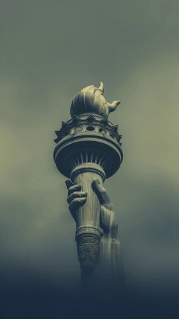 Факел статуи свободы