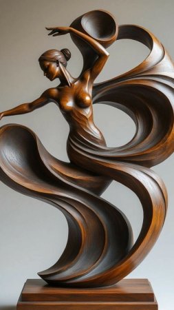 Абстрактная скульптура