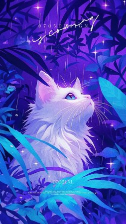 Милые котики аниме