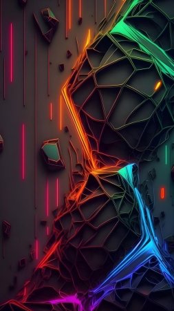 Неоновая абстракция