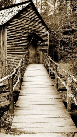 Old grist mill скачать фон 1080 x 1920