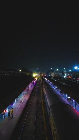 Mughalsarai junction railway station скачать фон 1424 x 2532