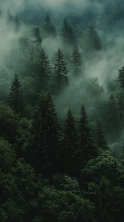 Mysterious forest