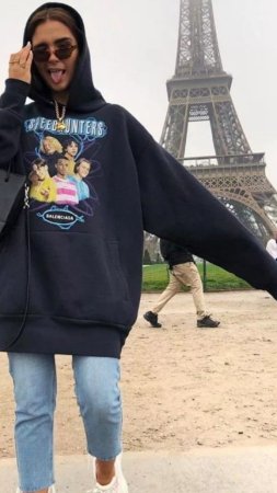 Худи balenciaga street style