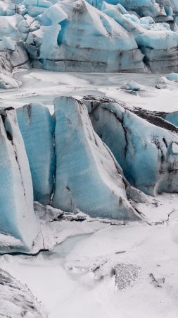Glacier ice скачать фон 2160 x 3840